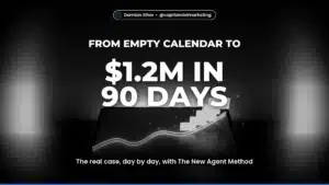 $1.2M IN 90 DAYS — The real case, day by day, with The New Agent Method