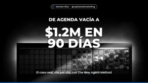 $1.2M EN 90 DÍAS — El caso real, día por día, con The New Agent Method