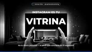 VITRINA — No tu diario personal — el perfil que convierte en 10 segundos